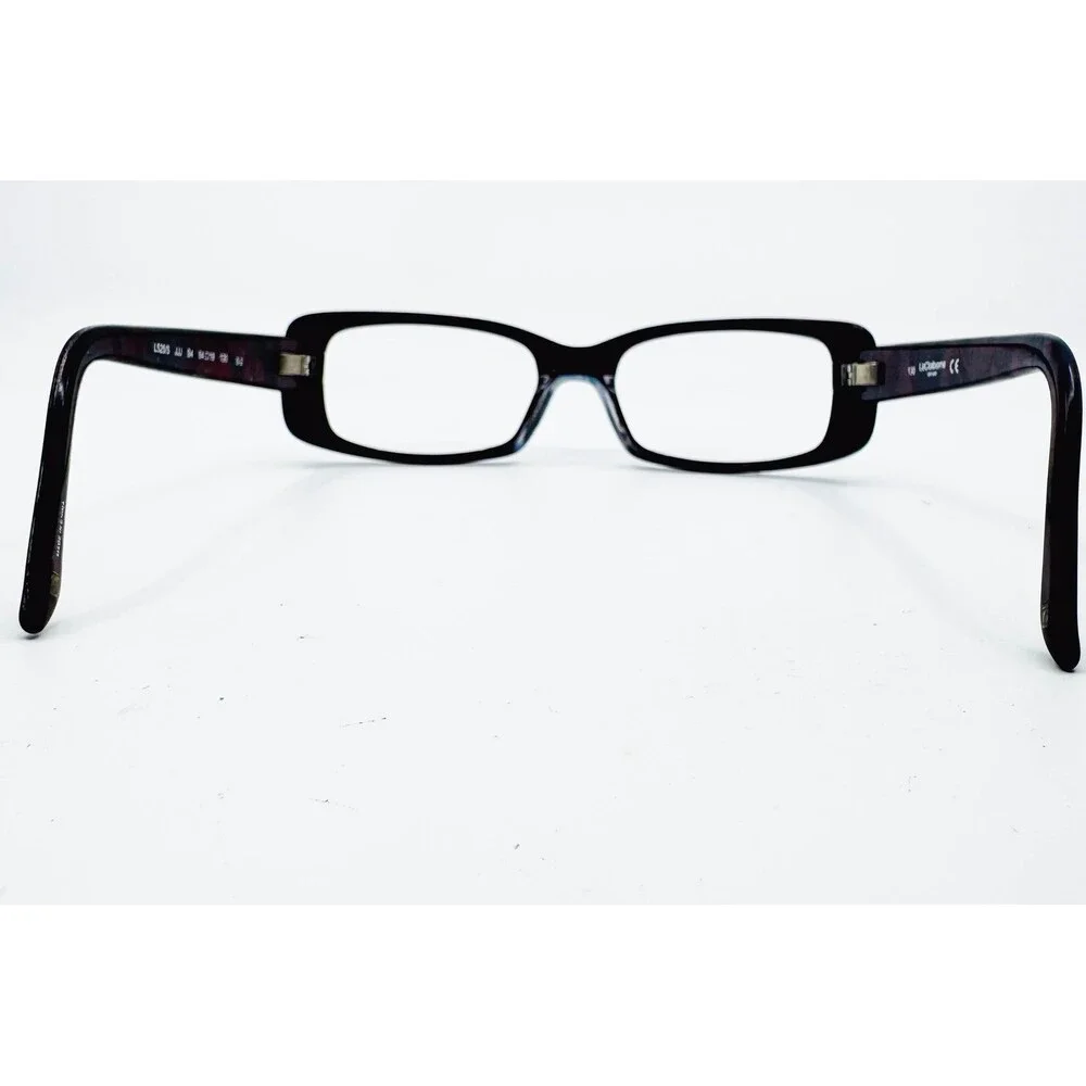Liz Claiborne Eyeglasses Womens Red Tortoise L525/S Rectangular 54-19-130